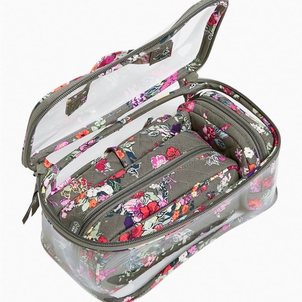 Vera Bradley 4Piece Cosmetic Bag